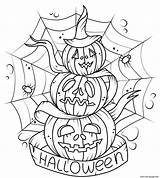 Scary Pumpkin Coloring Page Printable  Vrogueco sketch template