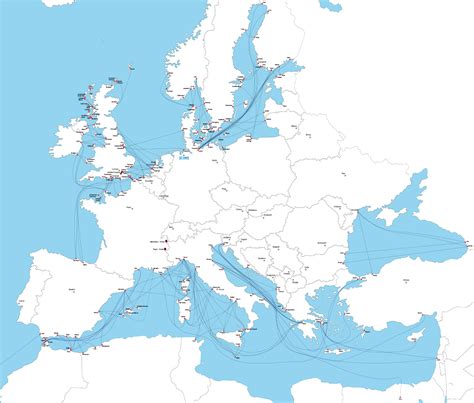 Ferry routes alt - JH Ferry GmbH