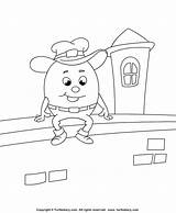10 Adorable Humpty Dumpty Coloring Pages For Toddlers Understand  sketch template
