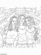 Mikayla Teenagers Coloringtop Kenzie 1727 Mia Sketch Coloring Page sketch template