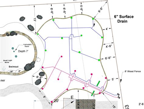 Sprinkler System Layout Diagram