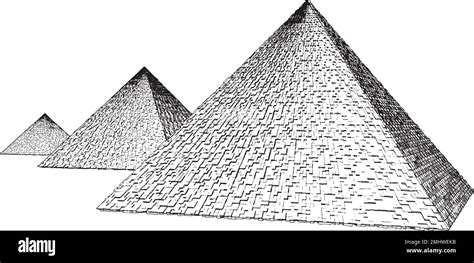 Construction Of The Egypt Pyramids Vector Stock Vector Image & Art - Alamy