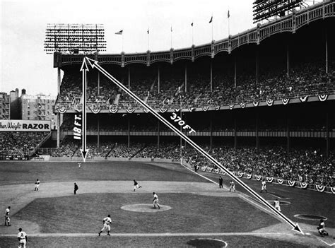 Mickey Mantle Home Run Yankee Stadium - May 30, 1956 | Yankee stadium ...