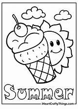 Coloring Pages Summertime sketch template