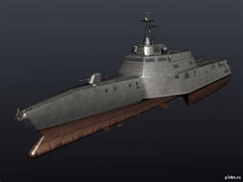 Aegis-class Combat Ship 3D Model - 3DHunt.co