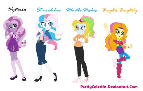 G3 Mlp Characters as Equestria Girls by PrettyCelestia on DeviantArt