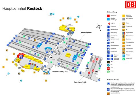 Rostock hauptbahnhof map