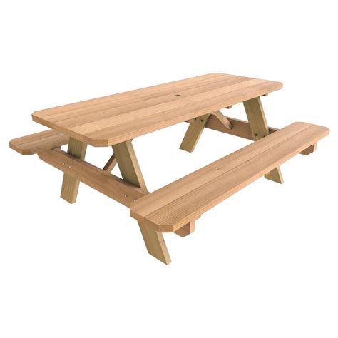 Wooden Picnic Tables for Rent in South Florida - Atlas Event Rental