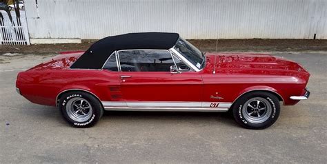 Candy Apple Red 1967 Ford Mustang GT Convertible - MustangAttitude.com Mobile | Ford mustang ...