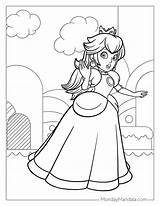 25 Princess Peach Coloring Pages Free PDF Printables sketch template