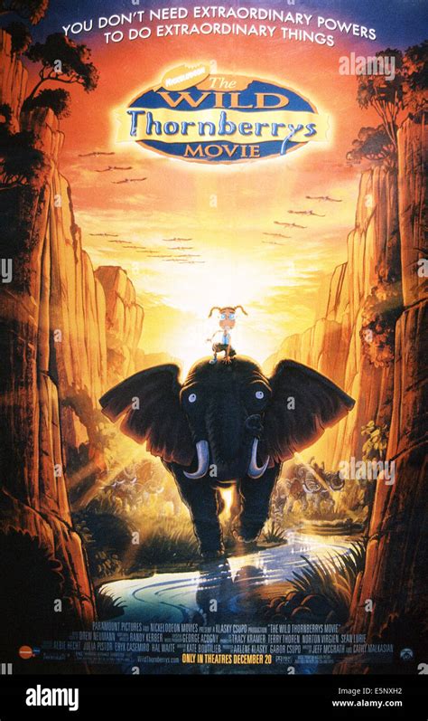 THE WILD THORNBERRYS MOVIE, US poster, Eliza Thornberry, 2002, © Paramount/courtesy Everett ...