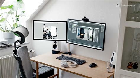 20+ Desk Setup Ideas to Boost Work Inspiration | Aménagement