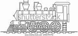 Coloring Train Stock Book Vector Royalty Free  sketch template
