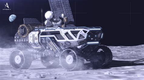 ArtStation - Artemis VI Lunar Rover