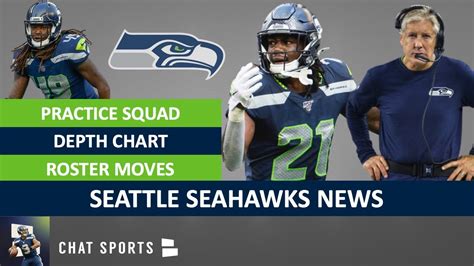 Seattle Seahawks News On Depth Chart, Roster Moves, 2020 Practice Squad & Week 1 Odds vs ...