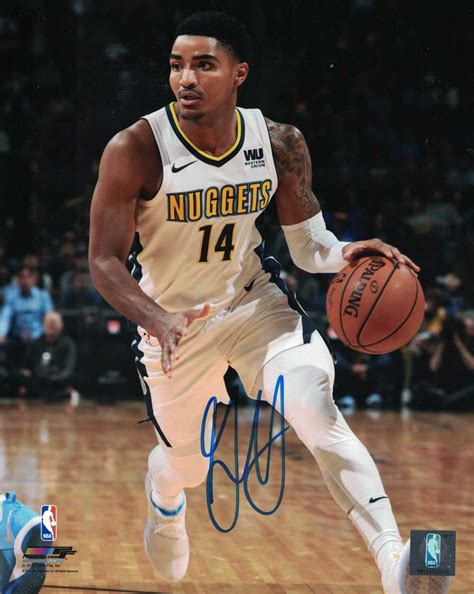 Gary Harris Autographed/Signed Denver Nuggets 8×10 Photo 30417 – Denver ...