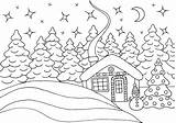 Free Winter Snow Coloring Pages & Book For Kids sketch template