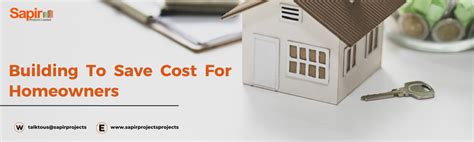 Building To Save Cost For Homeowners