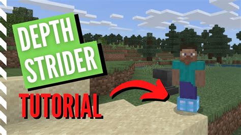 Minecraft DEPTH STRIDER Enchantment Tutorial (What it Does & More ...