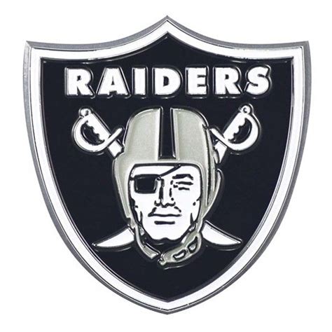 Fanmats Las Vegas Raiders Color Car Emblem | Raiders, Emblem logo, Emblems