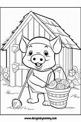 Free Farm Life Coloring Pages  Coloring Pages For Adults Designs By sketch template