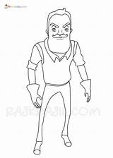 Hello Neighbor Coloring Pages 22 New Images Free Printable sketch template