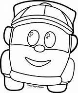 Leo The Truck Coloring Pages 13 Free Printables  ColoringAll sketch template