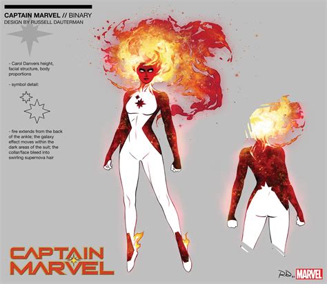 Witness the Explosive Power of Binary in the Next Arc of Captain Marvel ...