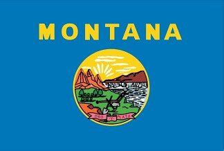 Montana State Clipart - Montana_flag1 - Classroom Clipart