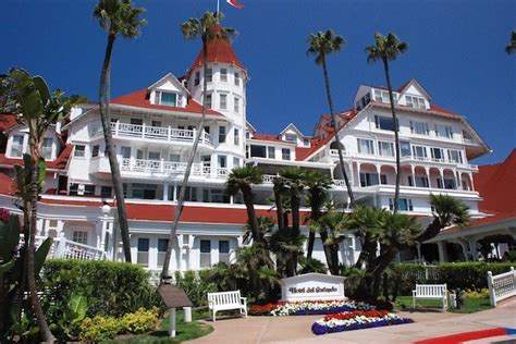 The Hotel del Coronado on Coronado Island Near San Diego