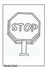 10 Stop Sign Coloring Pages  Free Printables sketch template