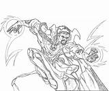 Ability Power Of Doctor Strange Coloring Page  Free Printable sketch template