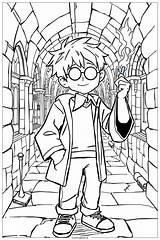 harry Potter Owl Hedwig Coloring Page Free PDF&ampPNG Printable sketch template
