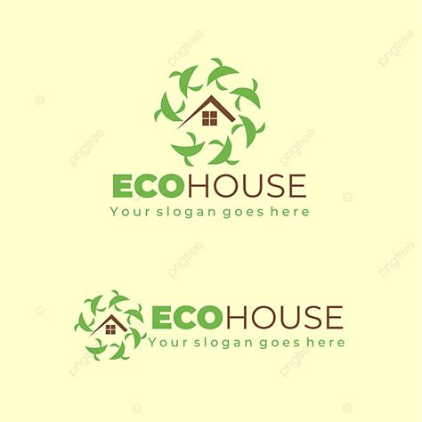 Eco House Logo Vector Hd PNG Images, Eco Housing Logo Template, Eco, House, Real Estate PNG ...