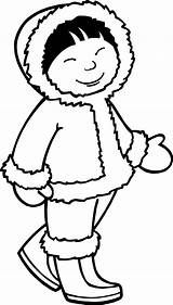 Eskimo Girl Coloring Page Pages For Girls  sketch template