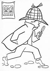 Detective Printables For Kids sketch template