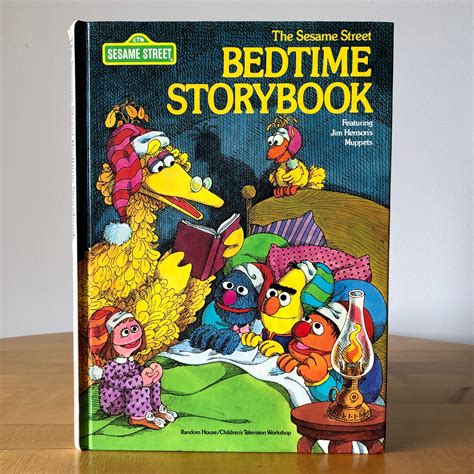 1978 the Sesame Street Bedtime Storybook Featuring Jim - Etsy