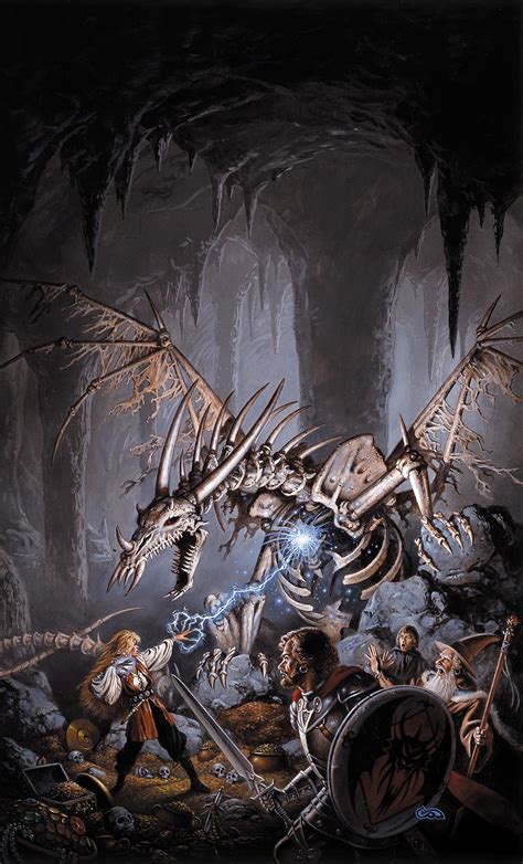 Image - Dracolich - Clyde Caldwell.jpg – Forgotten Realms Wiki - Wikia