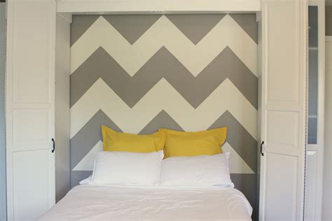 Chevron Wall paint - LOVE LOVE LOVE!!! | Chevron wall, Accent wall bedroom, Home decor