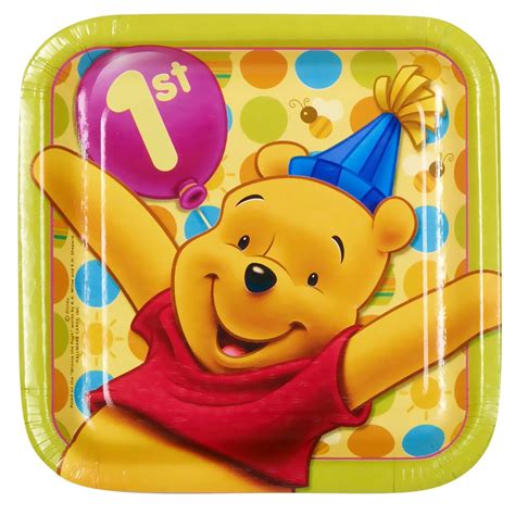 Winnie the Pooh Boys First Birthday Party Supplies | Birthday Wikii