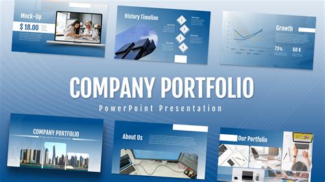 Company Portfolio PowerPoint Presentation Template