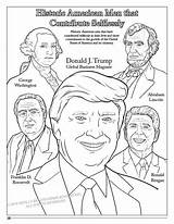 Printable Presidents Day Coloring Pages PDF  Coloringfoldercom sketch template