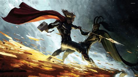 Thor vs Loki wallpaper - Fantasy wallpapers - #15080