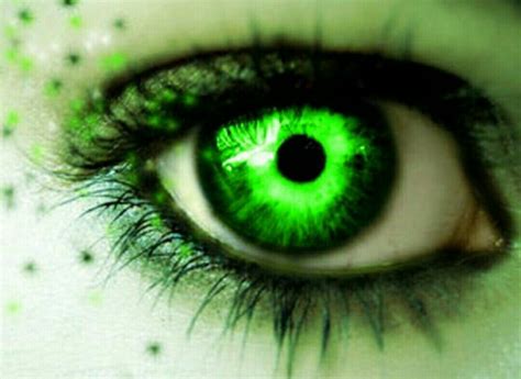 Light Emerald Green Eyes