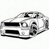 Mustang Coloring Pages  Free Printable For Kids sketch template