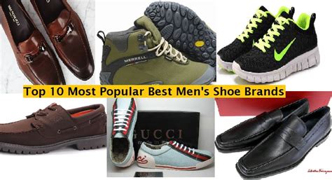 Top 10 Most Popular Best Men's Shoe Brands of all Time - Hit List