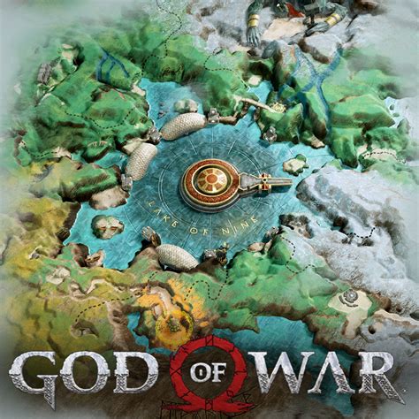 Midgard Map God Of War - Maping Resources