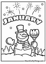 January Coloring Pages 100% Free Printables sketch template