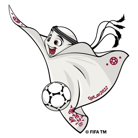 Fifa World Cup 2022 Mascot La’Eeb Copy Logo Vector - (.Ai .PNG .SVG .EPS Free Download)