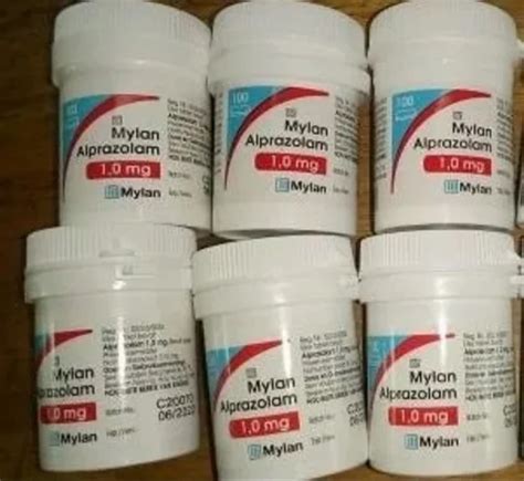 Mylan Alprazolam 1mg US DELIVERY at Rs 1500/stripe | Anti Anxiety ...